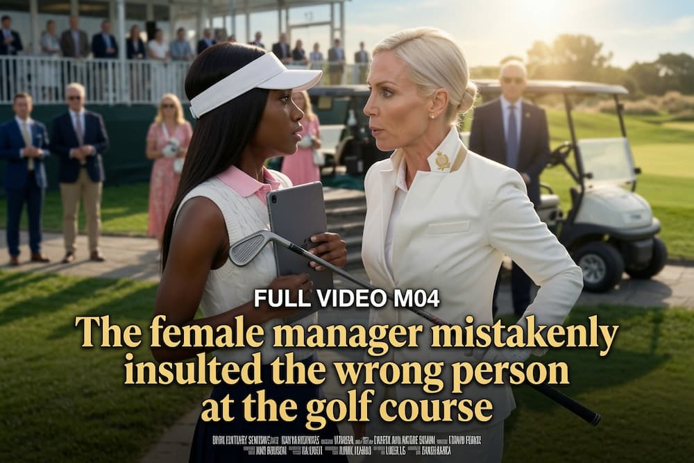 [FULL VIDEO] M04-The female manager mistakenly insulted the wrong person at the golf course