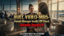 [FULL VIDEO] M05-Female Manager Insults VIP Guest, Instantly Regrets It!