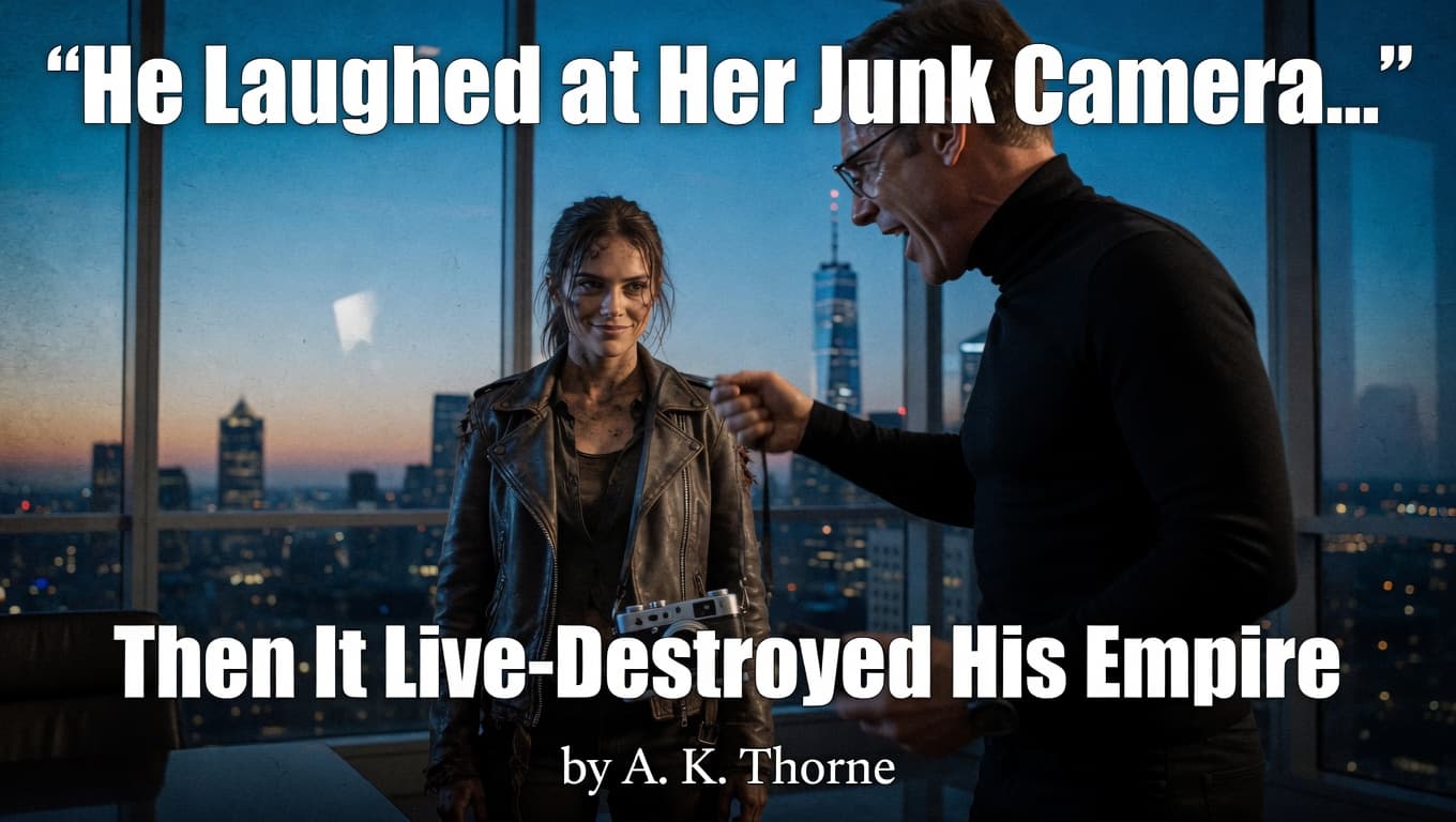 He Laughed at Her Junk Camera