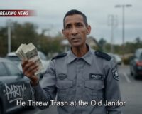 He Threw Trash at the Old Janitor