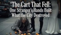 The Cart That Fell: One Stranger’s Hands Built What the City Destroyed