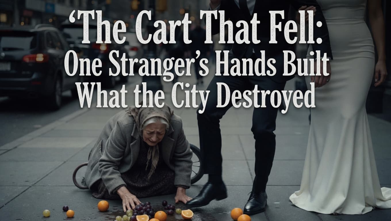 The Cart That Fell: One Stranger’s Hands Built What the City Destroyed
